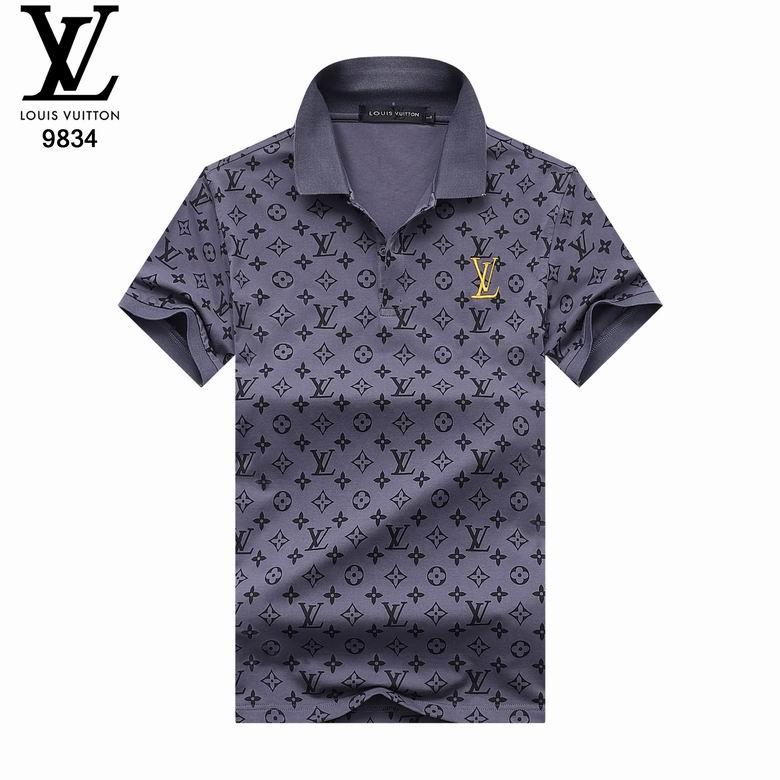 Louis Vuitton POLO shirts men-LV3018P